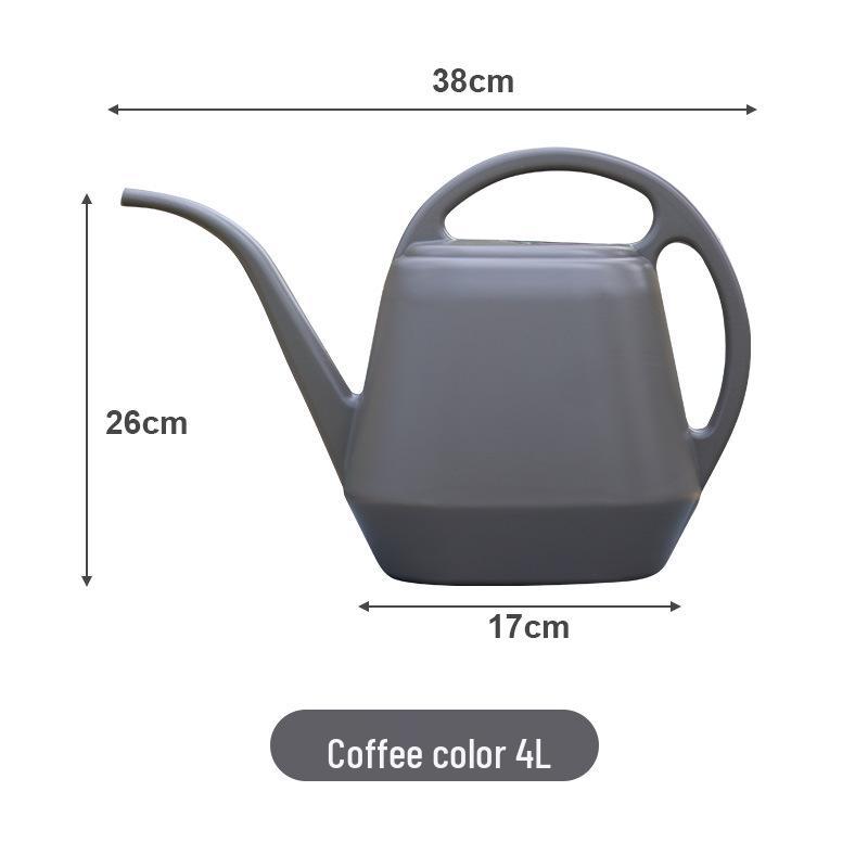 Large Capacity Plastic Watering Can with Long Spout for Gardening, Ideal for Flowers and Vegetables