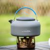 1.4L Outdoor Camping Kettle Aluminum Tea Pot Kettle Compact Lightweight Coffee Pot for Camping