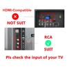 HDMI-совместимый в AV RCA адаптер-конвертер 1080P RCA AV CVSB LR видео композитный AV скалер-конвертер для ПК HDTV проектора