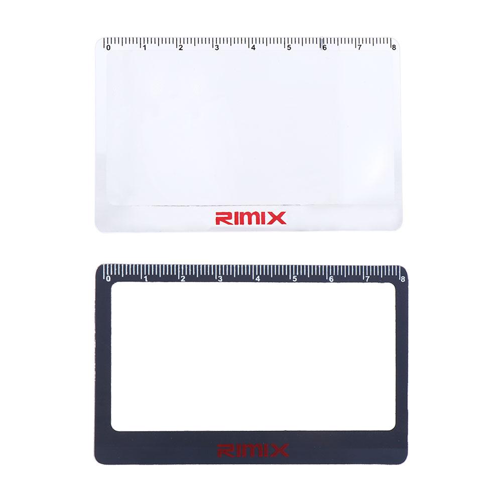 With Scale Hd Reading Mirror Card Magnifying Glass 3X Fresnel Lens Outdoor Fire Magnifying Glass
