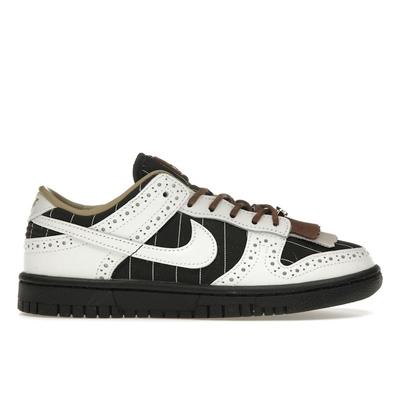Женские кроссовки Dunk Low LX Brogue Black Summit-White Cacao-Wow FV3642-010