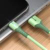 Charging Cable Type-C Charging TPE Silicone 5A Fast Soft Data Cord for Mobile