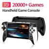 Портативная игровая консоль X9 с 5,5-дюймовым экраном, ретро-консоль с более чем 20000 играми, ретро-портативная видеоигровая консоль для взрослых