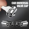 4Pcs Metal Car Styling Wheel Tire Valve Caps Stem Covers Auto Accessories For Opel OPC Astra Vectra Corsa Zafira Insignia Mokka