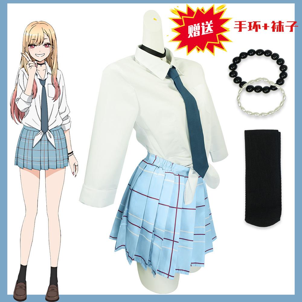 Куклы-переодевашки влюбляются косплей костюм, Кита Кава Си ДК форма купальник горничная косплей костюм