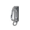 DOGYU One-Touch Slim Hook Small Carabiner WSF-CS Silver