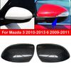 Для Mazda 3 2010-2013 6 2009-2011 Автомобильная Замена Зеркала Заднего Вида Бокового Колпачок Крышки Крыла Автомобильный Внешний Корпус Дверной Отделка Углеродное Волокно