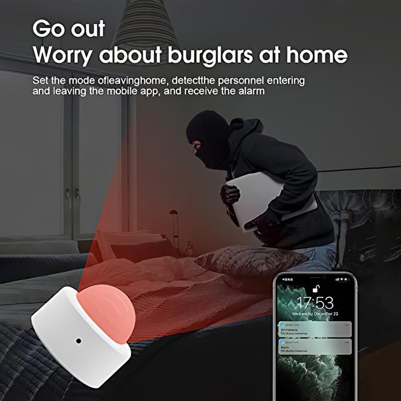 Tuya ZigBee PIR датчик движения Мини инфракрасный детектор присутствия человека Умный дом Безопасность Защита Сигнализация Умная жизнь