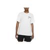 Nike Solid Color Print Round Neck Short Sleeve T-Shirt Unisex Tops White DJ0929-100
