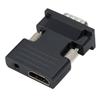 HDMI-compatible Female To VGA Male Converter With Audio Adapter Support 1080P Signal Output Convertor