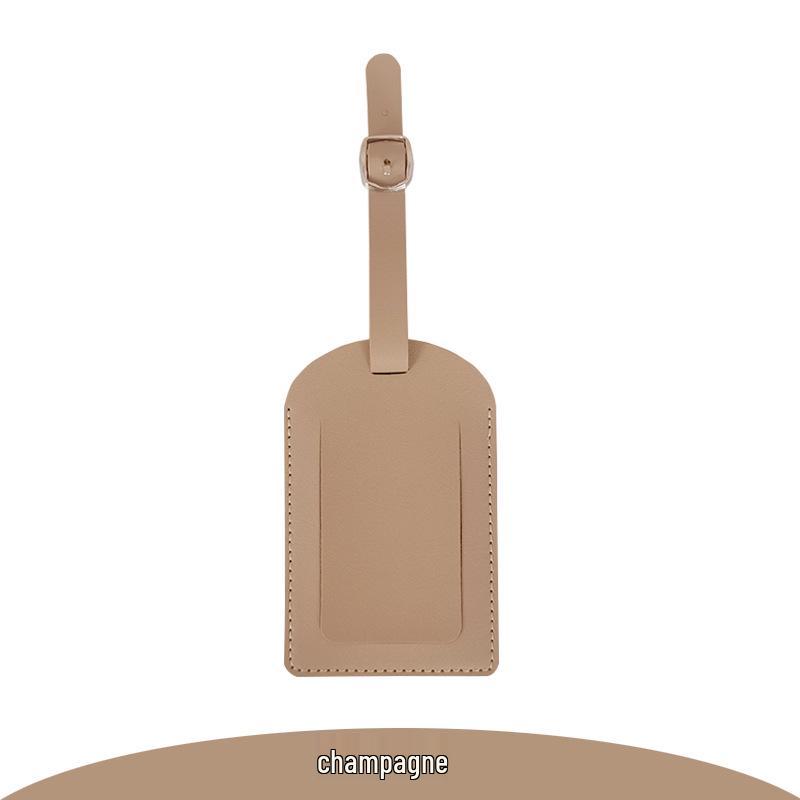 Идентификационная бирка из ПУ кожи для багажа и защиты от потери для чемоданов