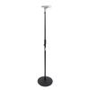 Shure by Gator SH-RBMICSTAND12 Microphone Stand, Straight Type, Vibration-Dampening 12" Round Base