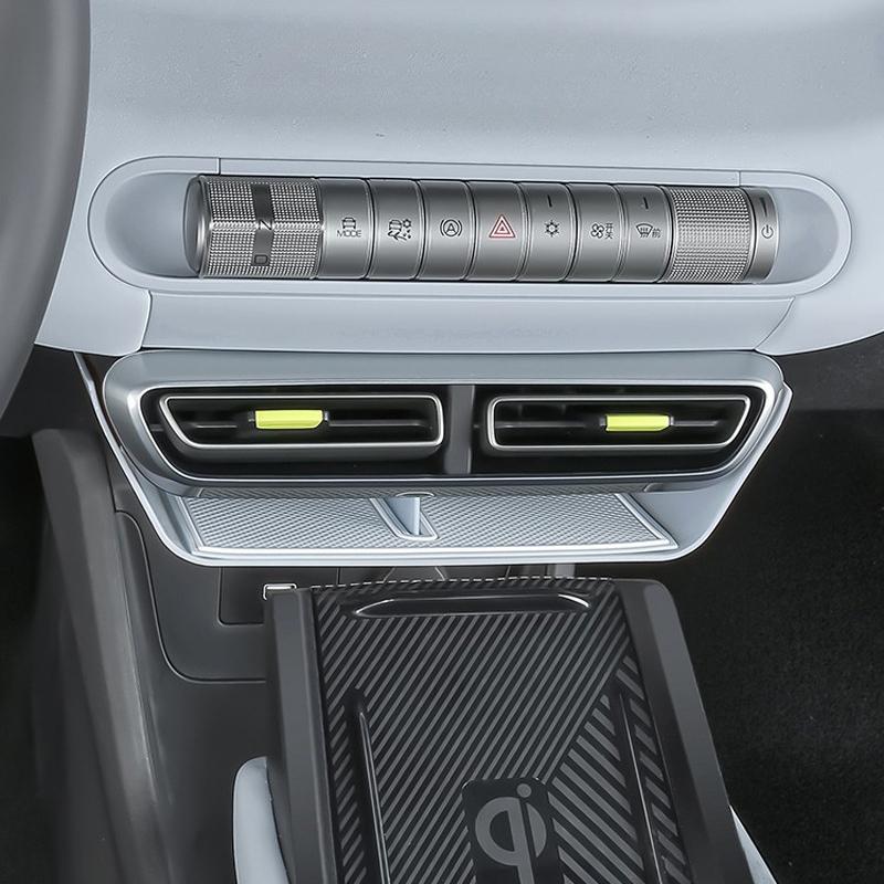 Для BYD Seagull Dolphin Mini Surf Центральная консоль Ящик для хранения Под воздуховодом Ящик для хранения Карты Держатель для телефона