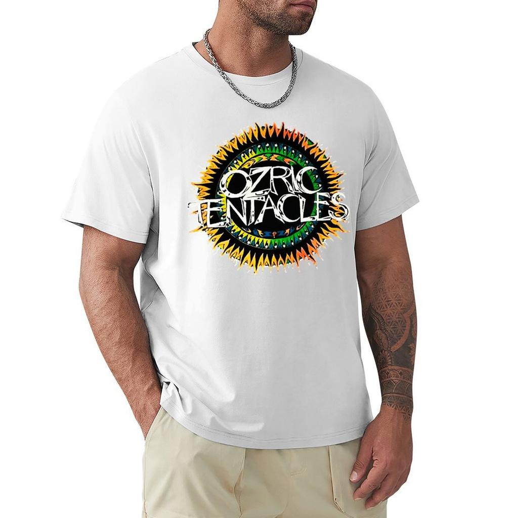Ozric Tentacles Band Logo TShirt Big And Tall Gym TShirt