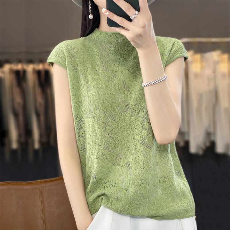 Летняя рубашка для женщин - 50% шелковая смесь Mulberry | Не мнется и защищает от ультрафиолета | Роскошный легкий топ