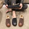 Fashion Winter Women's Keep Warm Plus Velvet Flat Cotton Shoes Fashion Shallow Slip On Casual Shoes for Women Outdoor Light Snow Boots