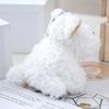 Cute And Soft Plush West Highland White Terrier Dog Car Keychain Doll For Gifts