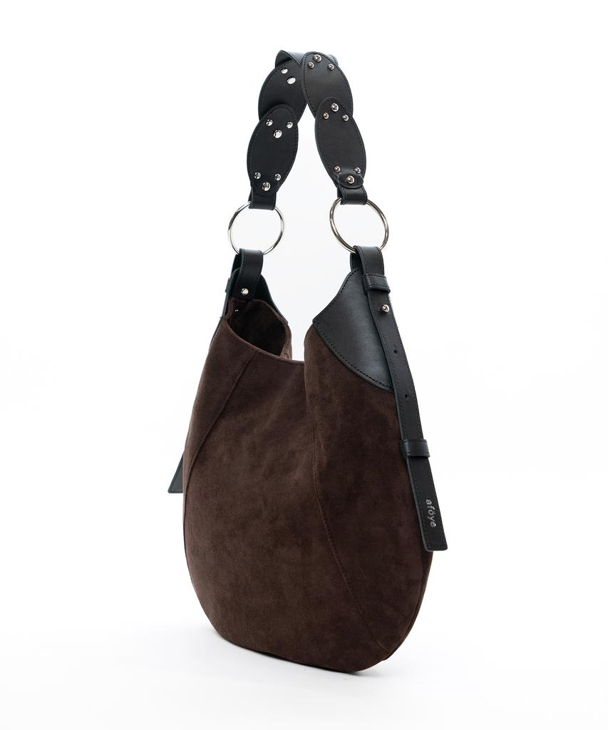 Afoye Ova Bag / Brown Suede
