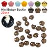 Gift Craft Dollhoues Miniature Mini Buttons Clothing Sewing Buckle Metal Buckles DIY Doll Clothes