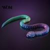 Odor-free Snake Toy 3D Printed Snake, with Movable Joints Realistic Scale Texture, Joint Flexible Figure, Essentials Toys for Teen Boys Kids