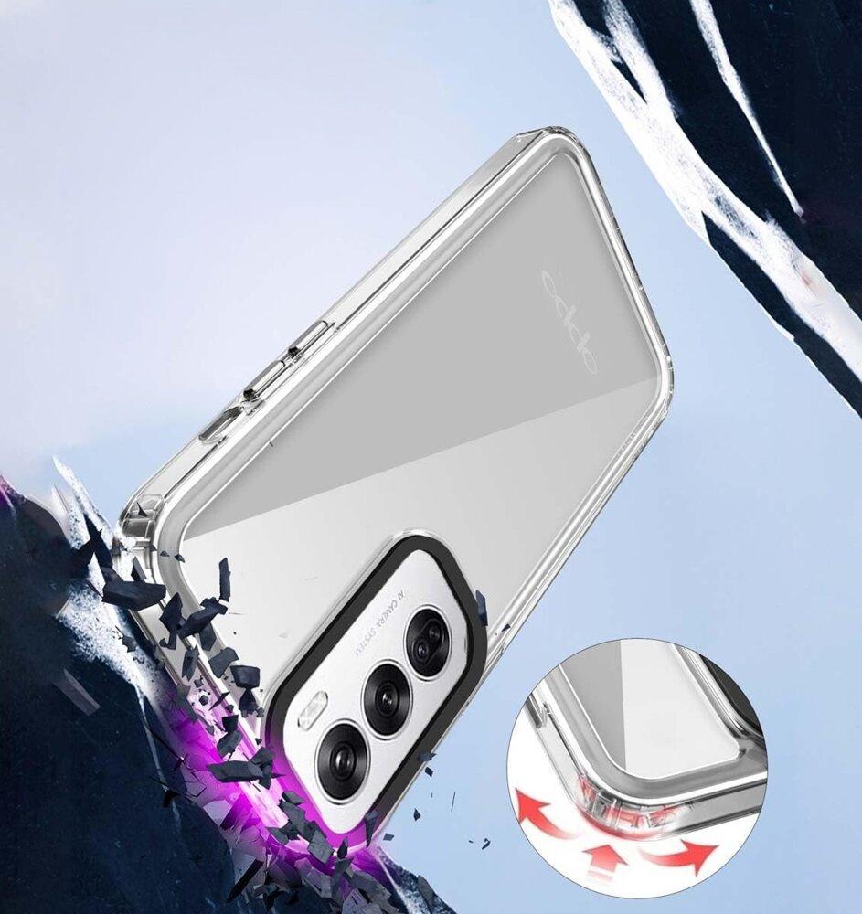 Oppo Reno 12 Pro Fusion Hybrid Case, Transparent