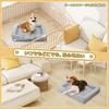 YOLEO Dog and Cat Urethane Pet Bed with Removable Square Shape 72x60x18 Bed, High-Resilience Cover, Washable, Waterproof, Non-Slip Cushion,