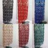 Sequins Embroidered Lace Fabric Diamond Fringe Wedding Dress Material Elegant Beads French Sequins Lace Fabric For Clothing