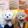 1M Plush Wool Iron Wire Thread Twist Rope Twisting Sticks Ribbon Bar Strips String DIY Handmade Felt Fabric Sewing Accessories