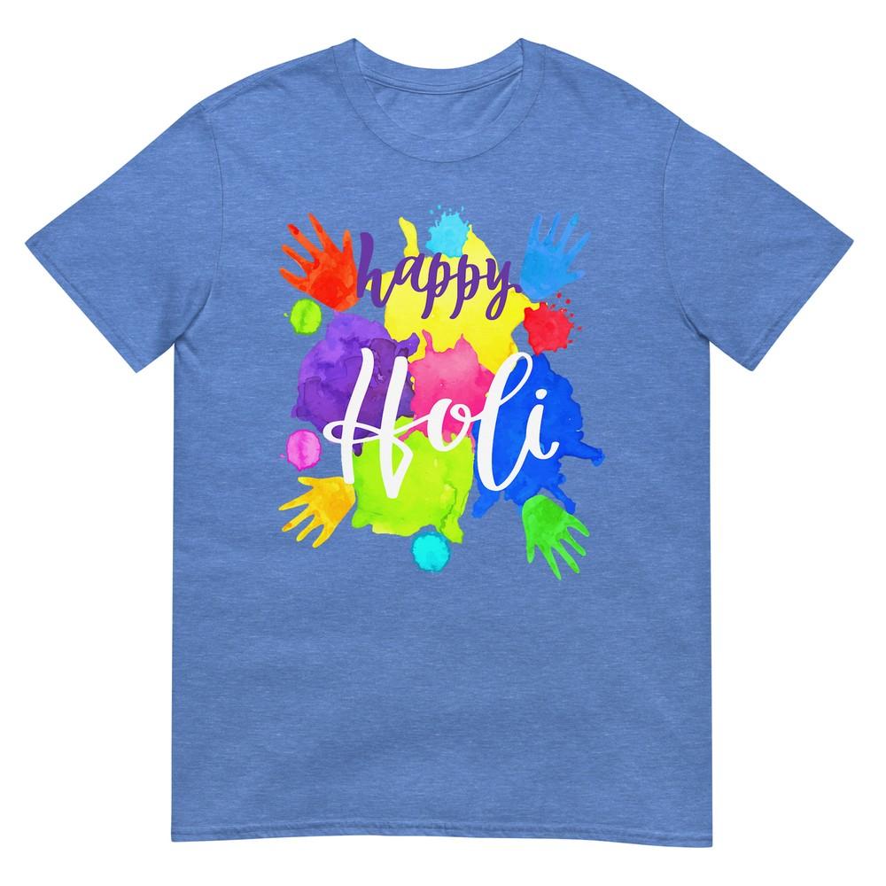 Happy Holi Shirts For Kids Boys Girls Toddler India Hindu Tshirt