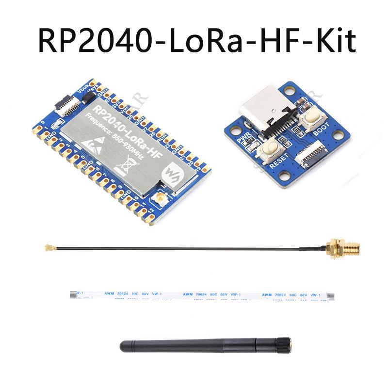 Raspberry Pi Pico RP2040 LoRa SX1262 Development Board with USB Interface for Long-Distance RF Communication