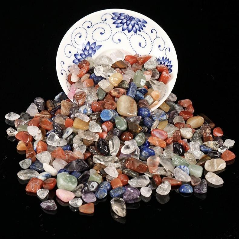 Кристаллы 7 Чакр - Коллекция исцеляющих камней для медитации, подношений на алтарь, создания мандал и декора аквариума