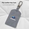 Luxurious high-grade Flip Leather Key Case For Subaru STI WRX Forester Impreza Legacy Outback XV WAS Ascent Atenza BRZ Tribeca Y2