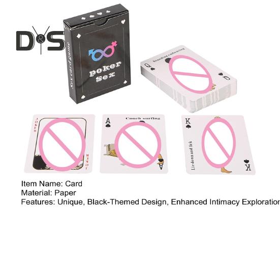 Взрослая карточная игра для пар Парная игра в покер Игра в покер Испытания позиций Взрослая игра для вечеринок для улучшения отношений