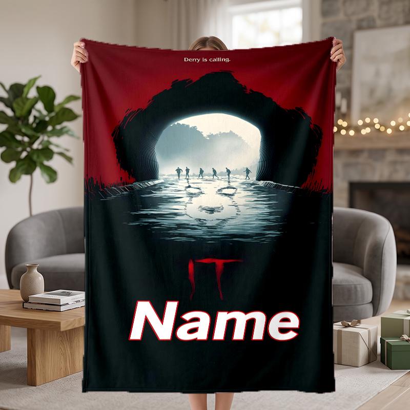 it Custom Flannel Blankets Soft Warm Cozy Throws for Home Decor Holiday Gifts