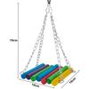Игрушки для попугаев Аксессуары Статьи Попугай Клюет Игрушка для домашних птиц Для тренировки попугаев Игрушка для птиц Качели Мяч Колокольчик Стоячий