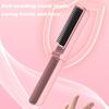 Foldable Hair Straightener Comb 3 Temperatures LED Display Fast Heating USB Rechargeable  Ionic Hot Brush Electric Hair Styling Detangling Comb