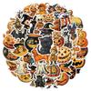 50PCS Nordic Style Halloween Graffiti Stickers - Waterproof Decor for Water Cup, Phone, Computer & Skateboard AnimeWorlds Store