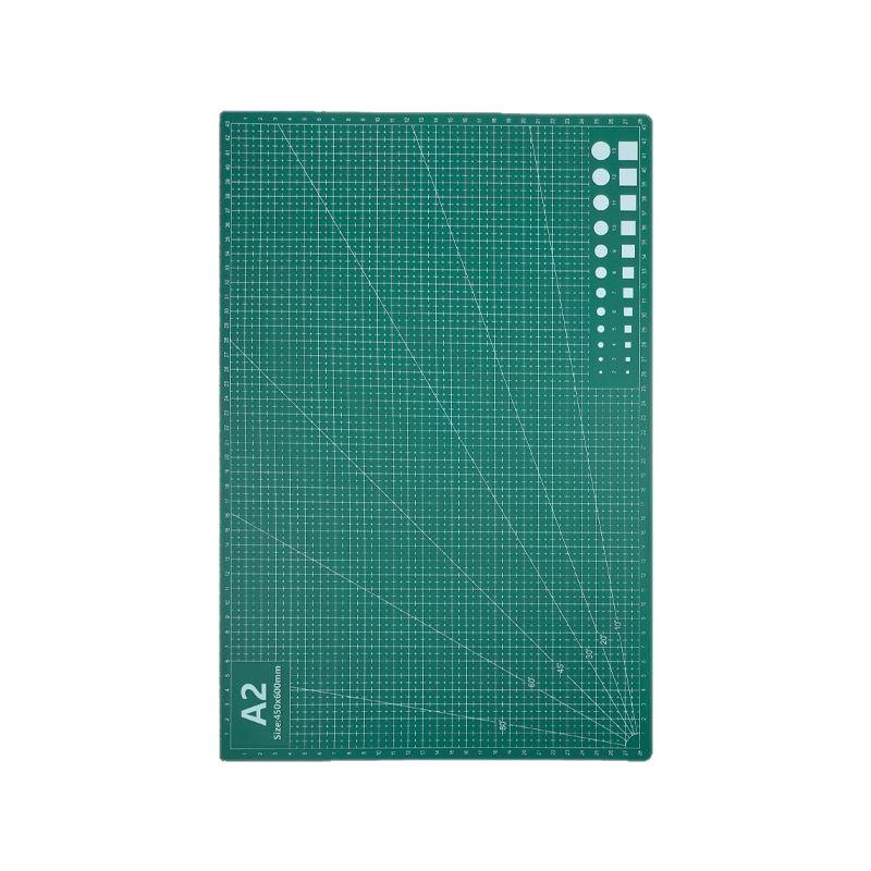 Двусторонний режущий коврик формата A2/A3/A4 для защиты стола и рукоделия - Идеально подходит для вырезания, штамповки ластиком и резки бумаги.