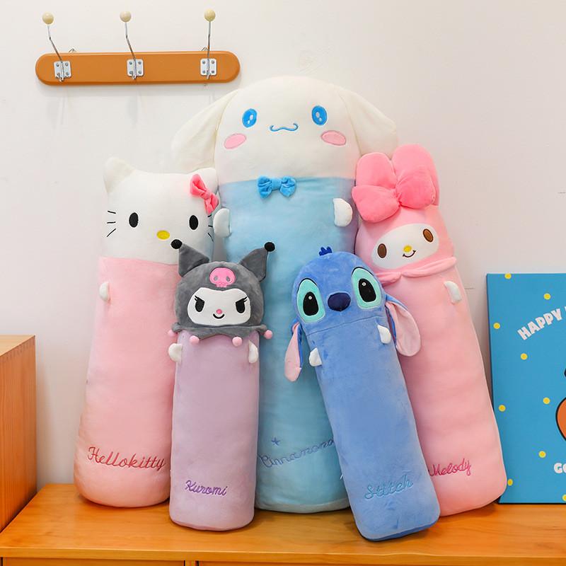 Мягкая и уютная плюшевая подушка Sanrio Стич Плюшевая игрушка для объятий и сна