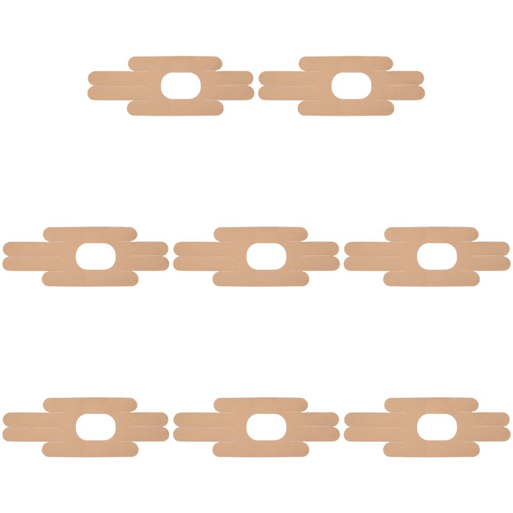 Кинезиологическая лента для колена, дышащая предварительно разрезанная лента для колена для тренажерного зала и фитнеса (бежевый)