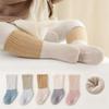 Autumn and Winter Coral Fleece Thickened Baby Socks Anti-slip Dispensing Baby Anti-slip Floor Socks Newborn Mid-calf Socks