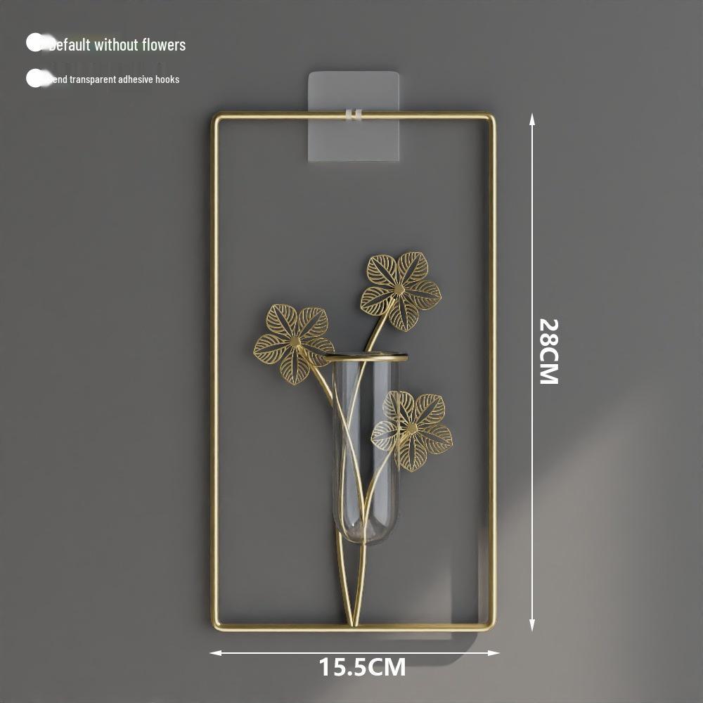 Настенная гидропонная ваза в скандинавском стиле люкс – Современный декор для гостиной без сверления