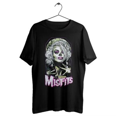 Новая редкая футболка Misfits в стиле кантри, черная, S-4XL, подарок для фанатов
