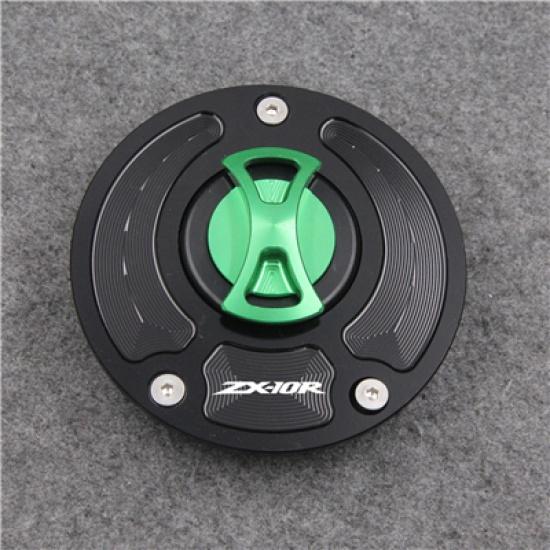 Крышка бензобака мотоцикла без ключа для Kawasaki Ninja ZX-10R 2006-2010 2014 2015 2016 2017 2018 ZX10R ZX