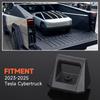 2 шт. Новый крючок-фиксатор на рейку заднего борта грузовика для Tesla Cybertruck 2025 2025 2025 Крючки-фиксаторы на L-образную направляющую багажника Автоаксессуары