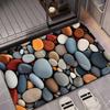 3D Colorful Diatomaceous Earth Non-Slip Bathroom Floor Mat