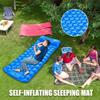 Thickened Pad Camping Air Mattress Tear-Resistant Inflatable Sleeping Pad Hiking Backpacking