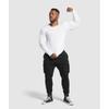 Gymshark Ribbed Long Sleeve T shirT whiTe A6a2f Wb57