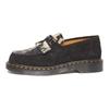 Dr. Martens Черные бежевые кроссовки унисекс Adrian Snaffle Hair On Loafer 31895779