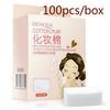 100Pcs Cotton Pad Soft Makeup Pads Facial Cleansing Shrink Pores Absorb Paper Wipe